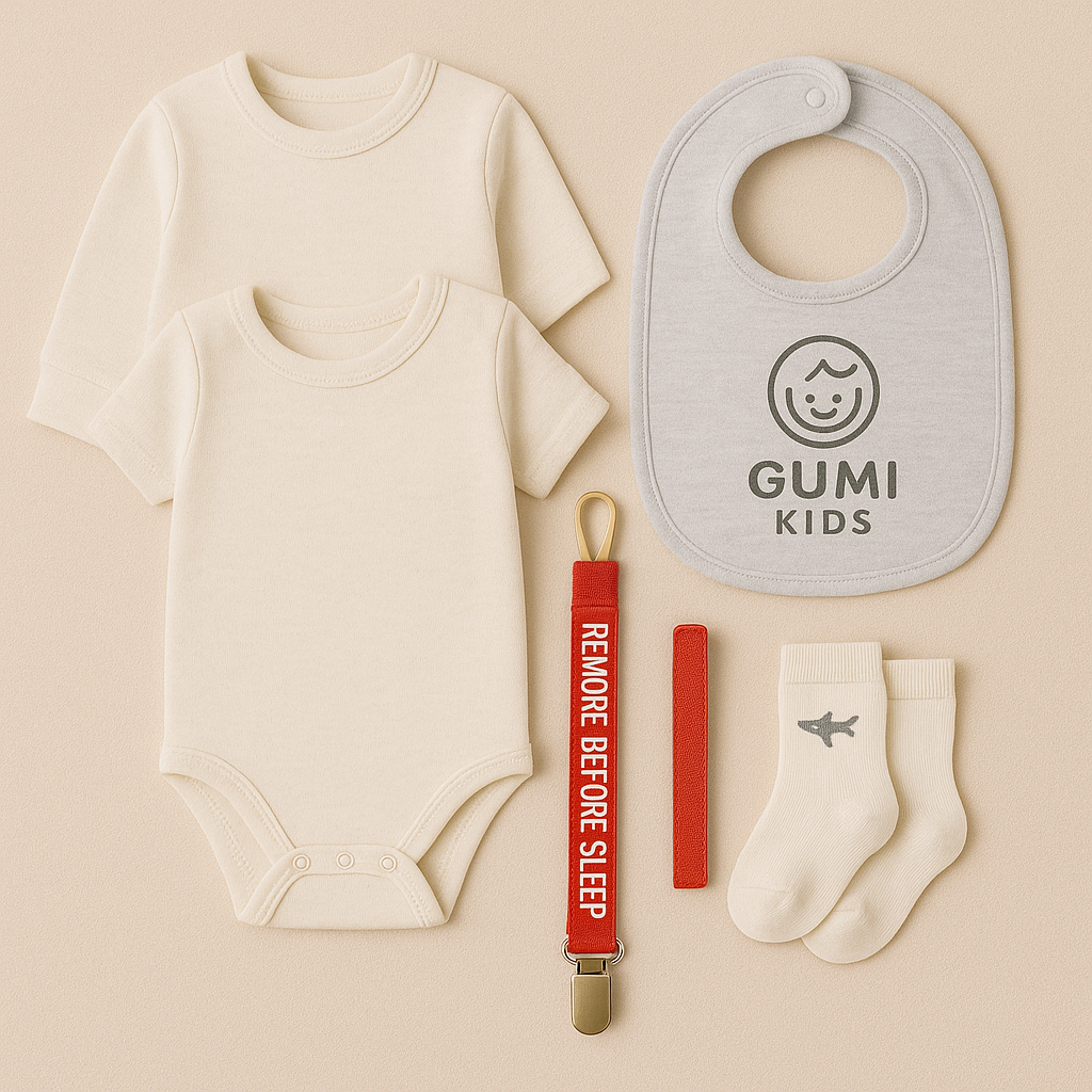 Set Premium Neonato Manica Corta – Kumy Kids® Bundle Luxury
