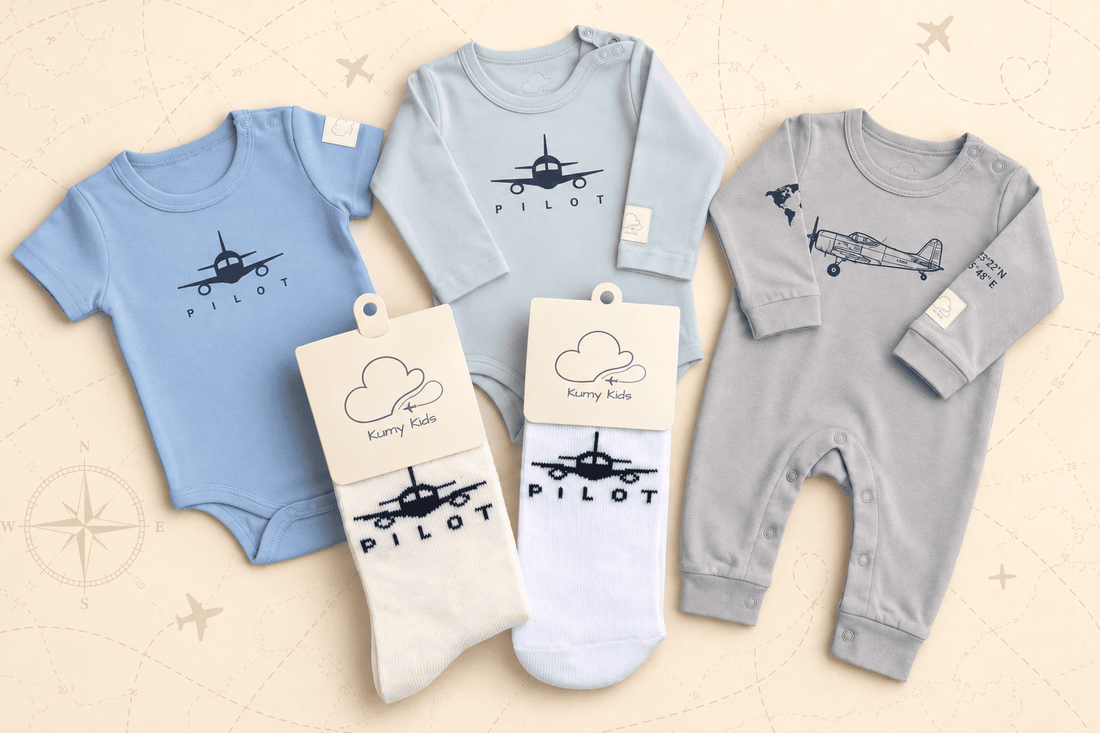 Baby Pilot Socks & Aviation Baby Clothing: The 2026 Trend for Little Travellers
