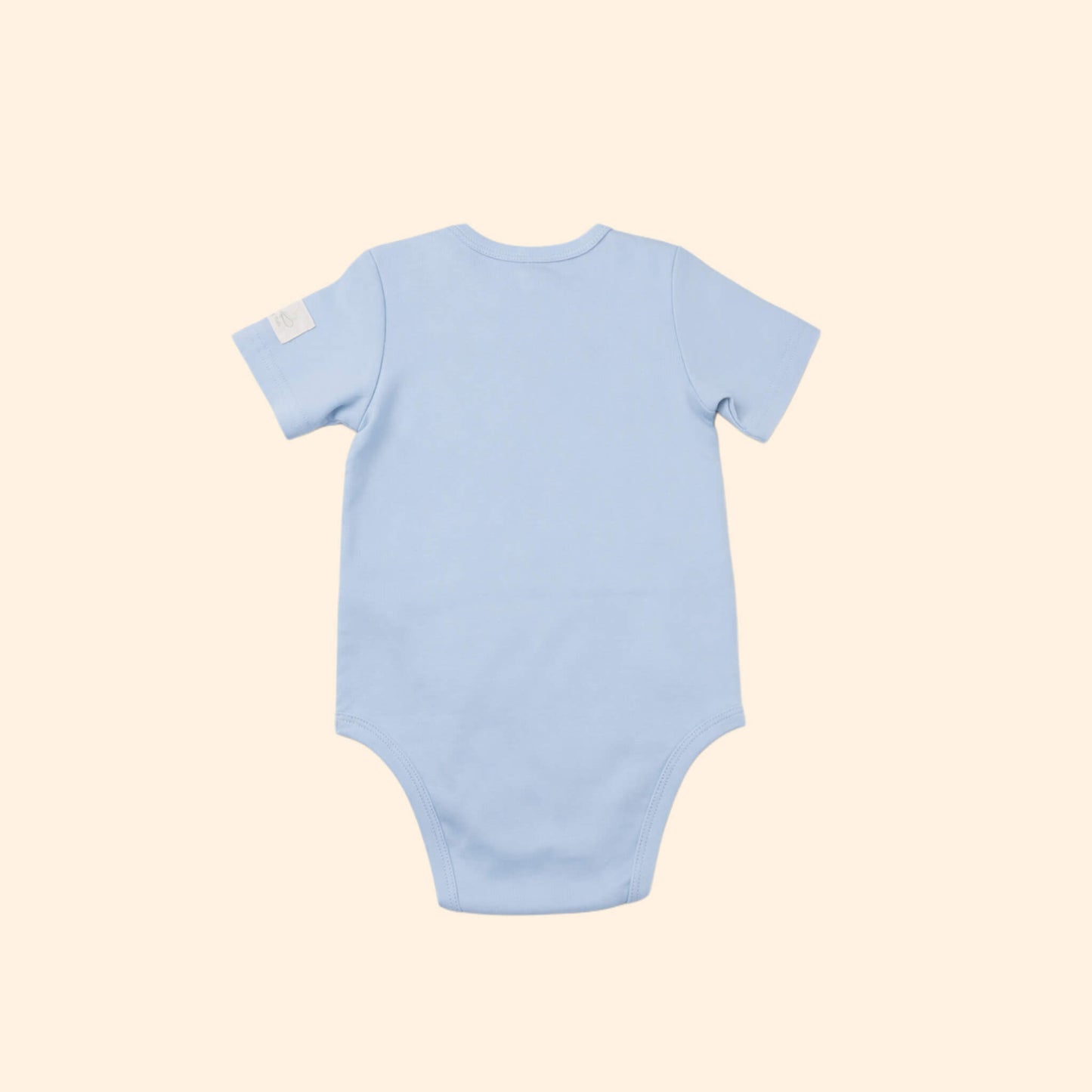 Baby Short Sleeve Remove Before Sleep Onesie Back View