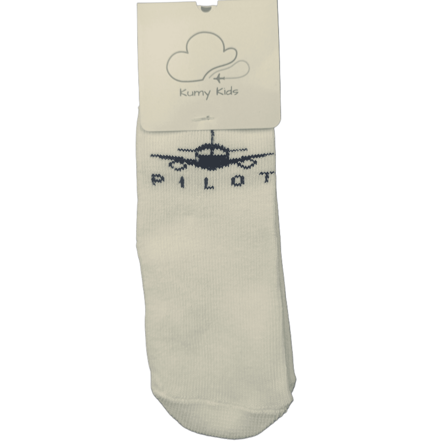 Baby Cotton Socks  Aviation Design - Soft Ribbed Design