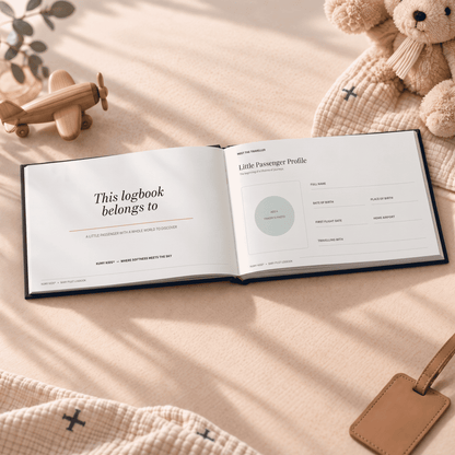 Baby Pilot Logbook – First Flight Travel Journal