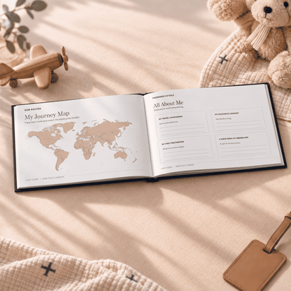Baby Pilot Logbook – First Flight Travel Journal