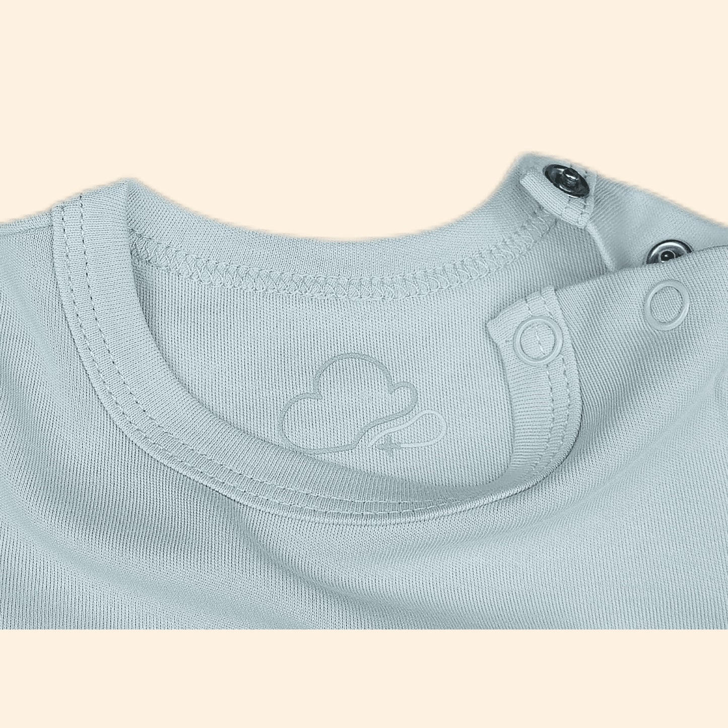 Baby Short Sleeve Aviation Bodysuit - 100% Cotton Italian Design 0-24M