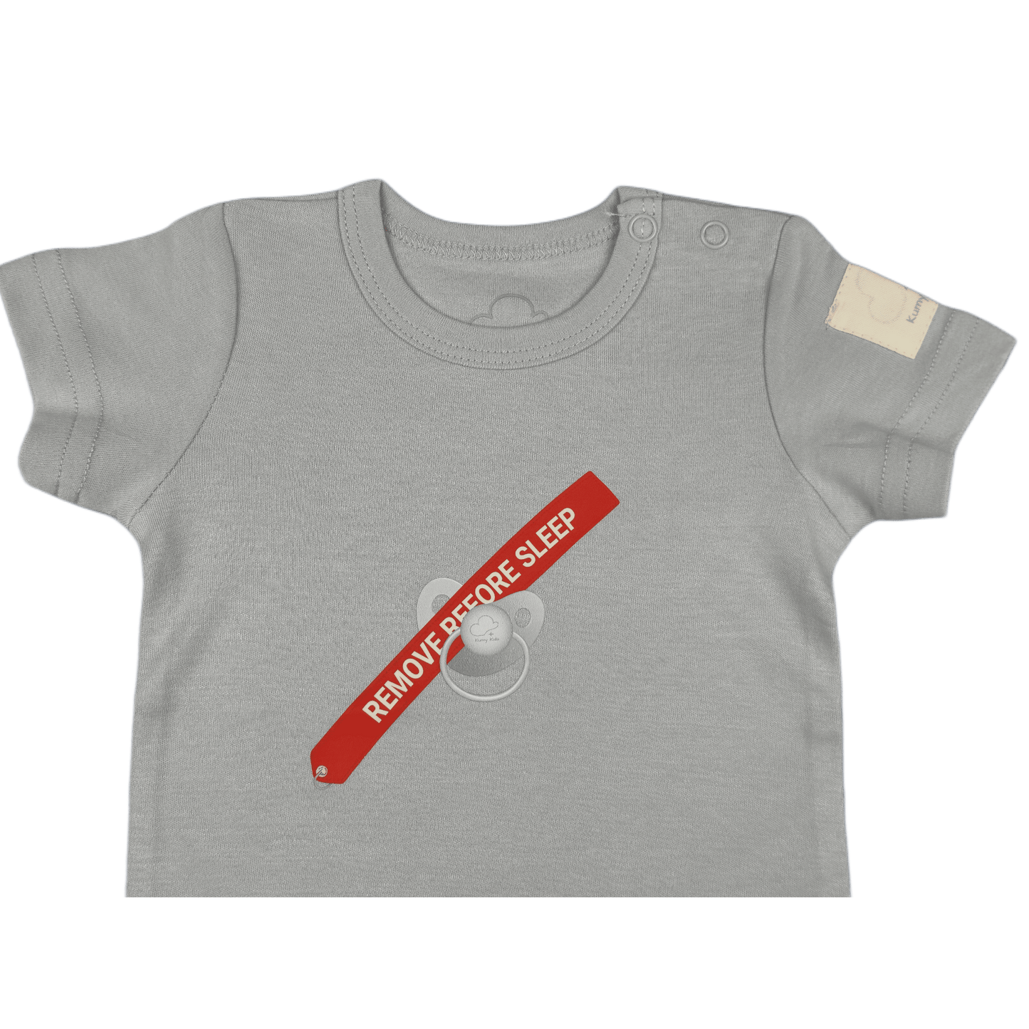 Baby Bodysuit Short Sleeve Cotton Aviation - 100% Cotton Italian Design Remove Before Sleep 0-24M