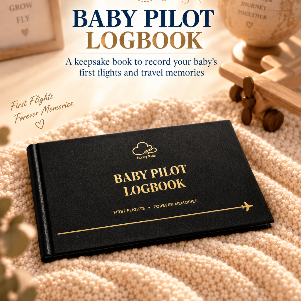 Baby Pilot Logbook – First Flight Travel Journal