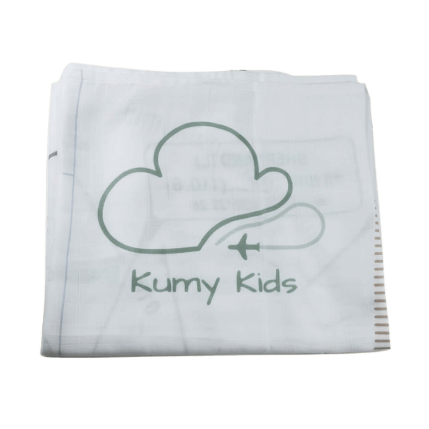Muslin Blanket Baby Aviation Map Design - Soft Italian 110x160cm 0-36M