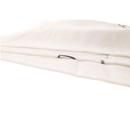 Aviation baby muslin blanket, soft cotton fabric and print detail