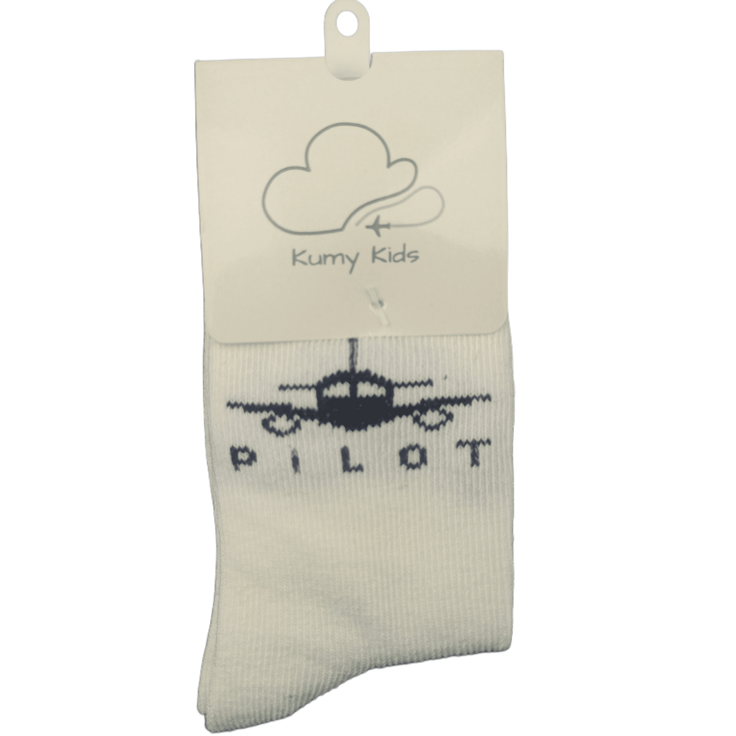 Baby Cotton Socks  Aviation Design - Soft Ribbed Design