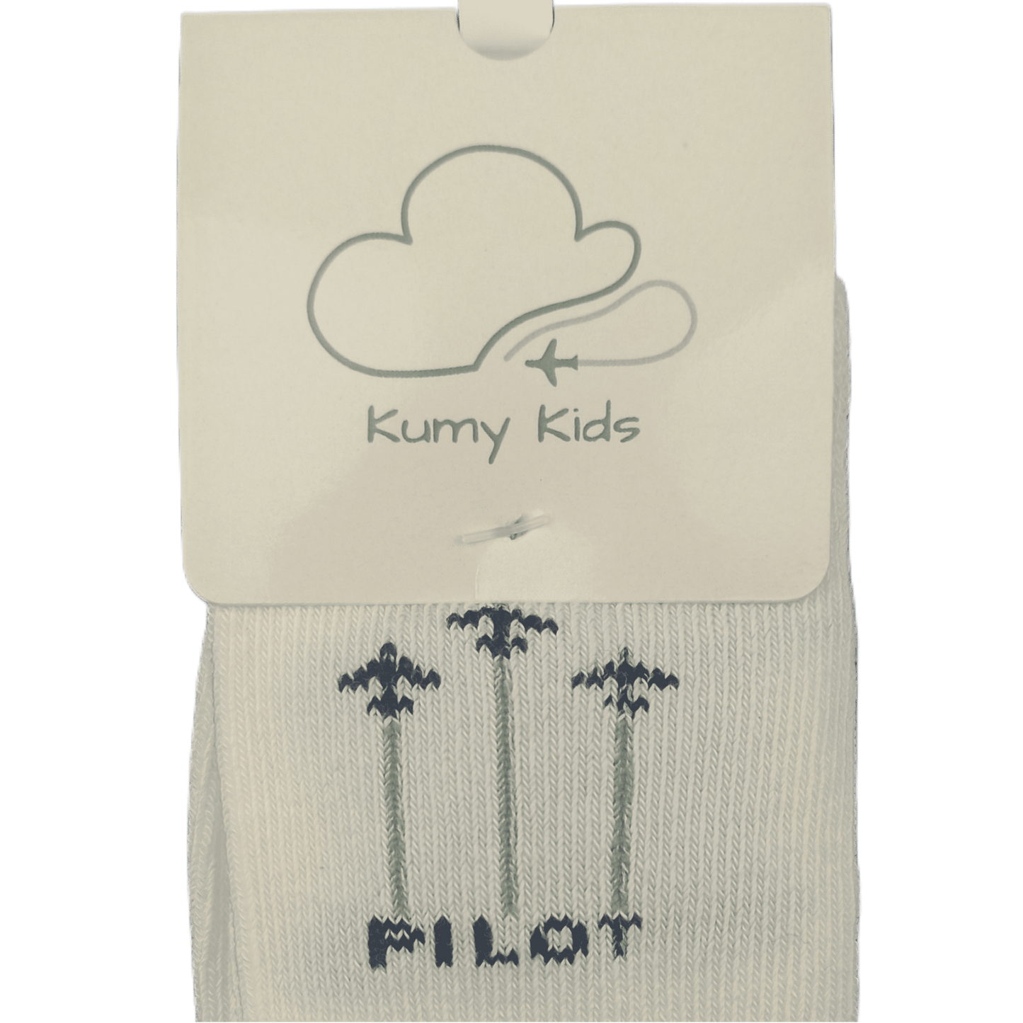 Baby Cotton Socks  Aviation Design - Soft Ribbed Design