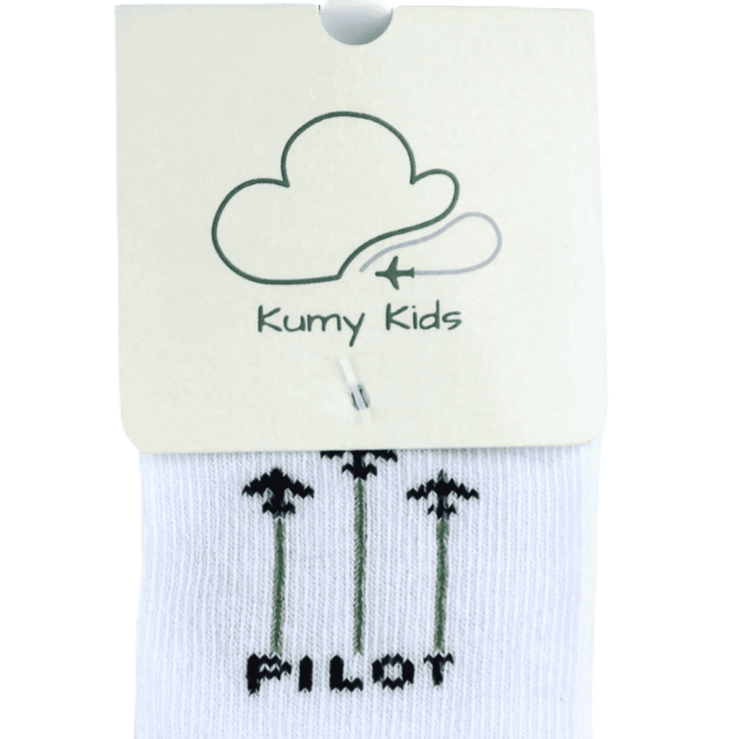Baby Cotton Socks  Aviation Design - Soft Ribbed Design