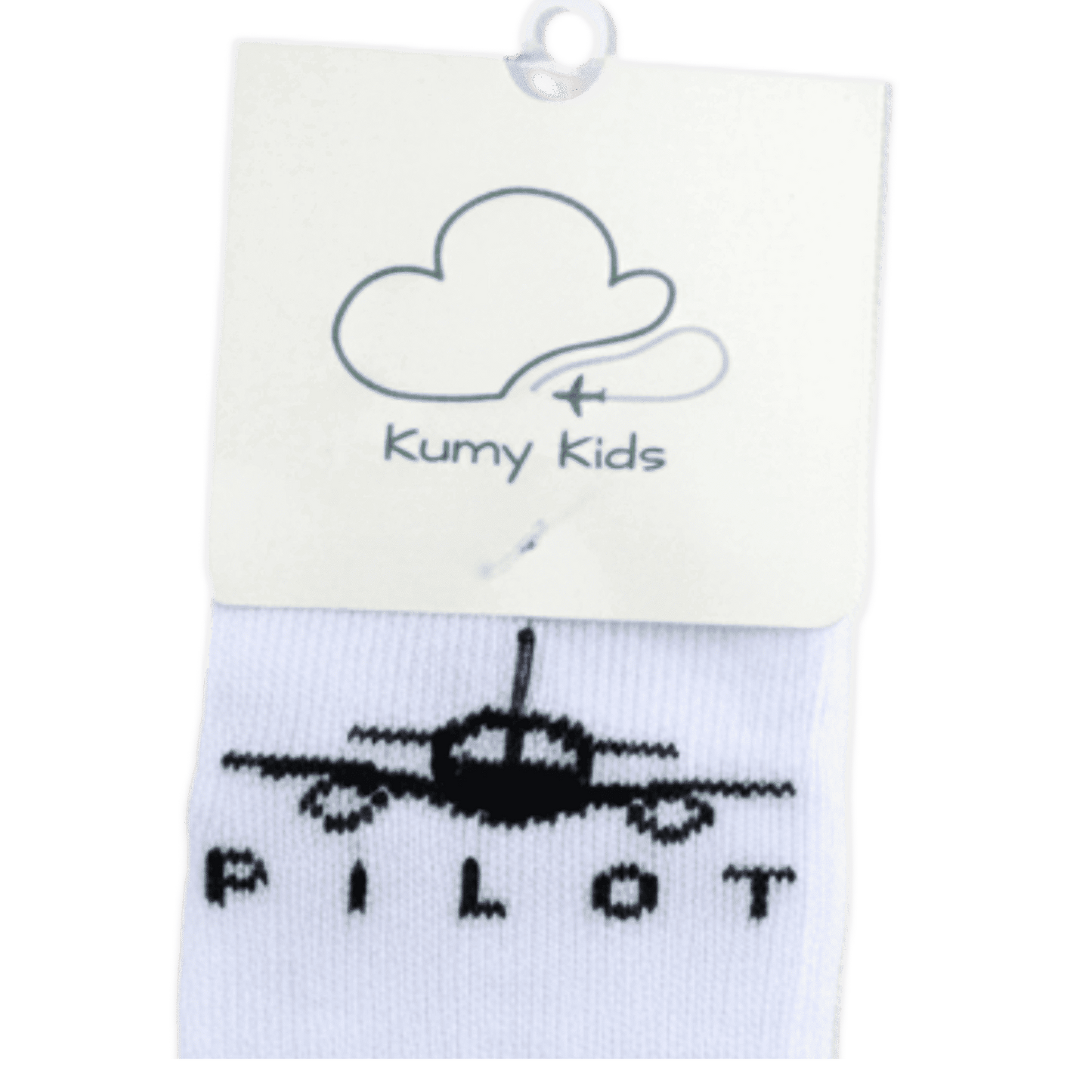 Baby Cotton Socks  Aviation Design - Soft Ribbed Design
